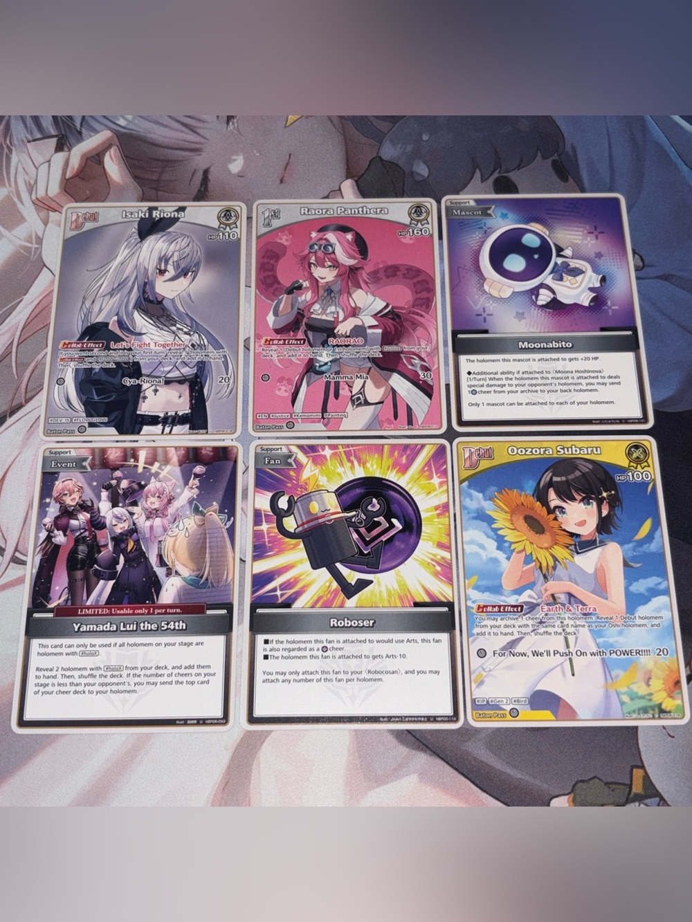 Akashi Vermillion Card Lot – English